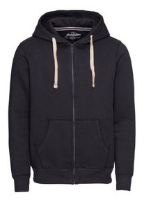 Jack & Jones JACK & JONES, Herren Sweatjacke 'JJESPACE MELANGE', Navy