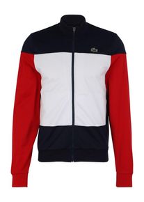 Lacoste Sport, Herren Sport-Sweatjacke 'Sweat-shirt homme', Marine / Rot / Wei&szlig;