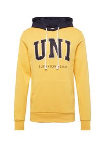 Jack & Jones JACK & JONES, Herren Sweatshirt 'JORCOLLEGE SWEAT HOOD', Dunkelblau / Gelb