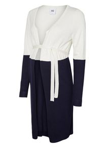 MAMALICIOUS, Damen Strickjacke, Navy / Naturwei&szlig;