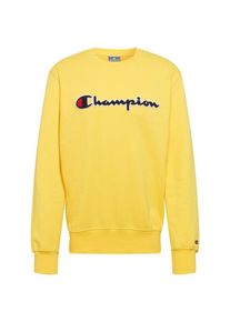 Champion Authentic Athletic Apparel, Herren Sweatshirt, Gelb / Schwarz