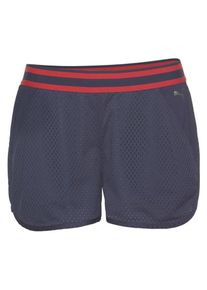 Puma, Damen Shorts 'A.C.E.', Navy / Hellrot
