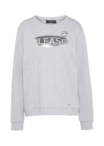 PLEASE, Damen Sweater, Hellgrau
