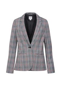 GAP, Damen Blazer, Grau / Pastellrot