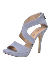 Evita, Damen Sandalette, Hellblau