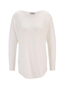 Heine, Damen Longpullover, Offwhite
