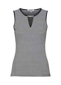 ABOUT YOU, Damen Top 'Salma', Schwarz / Wei&szlig;