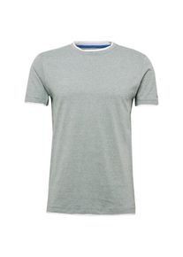 Esprit, Herren Shirt, Gr&uuml;n / Wei&szlig;
