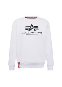 Alpha Industries, Herren Sweatshirt 'Basic', Wei&szlig;