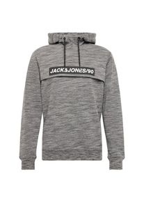Jack & Jones JACK & JONES, Herren Sweatshirt 'ALEX', Dunkelgrau / Schwarz