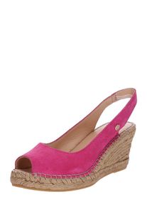 Fred De La Bretoni&Egrave;re, Damen Sandale, Fuchsia