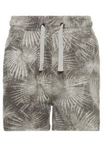 name it, Print Shorts, Grau