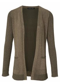 Heine, Damen Strickjacke, Oliv