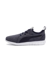 Puma, Herren Sneaker 'Carson 2 Knit', Taubenblau / Wei&szlig;