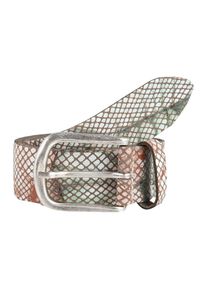 Vanzetti, Damen G&uuml;rtel mit Animal-Strukturierung 3.5cm, bunt