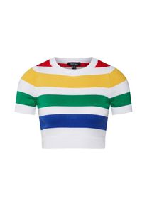 New Look, Damen Shirt, Mischfarben / Wei&szlig;