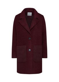 EDC by Esprit, Damen Mantel 'Knitted wool', Bordeaux