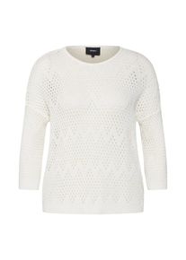Object, Damen Pullover, Wei&szlig;