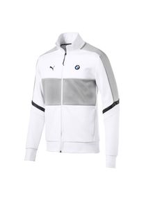 Puma, Herren Trainingsjacke 'BMW M Motorsport T7', Grau / Weiß