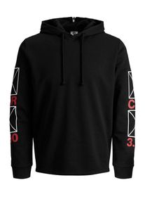 Jack & Jones JACK & JONES, Herren Grafikprint Sweatshirt, Schwarz
