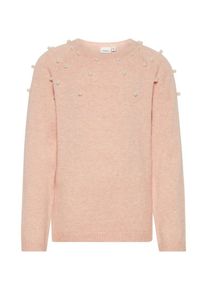 name it, M&auml;dchen Pullover, Altrosa
