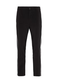 J. Lindeberg J.Lindeberg, Herren 'M Ivan Micro' Hose, Schwarz / Wei&szlig;