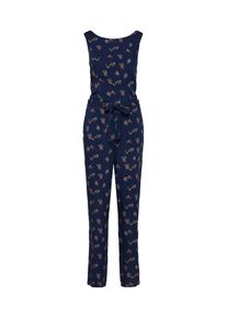 Esprit, Damen Jumpsuit, Navy / Grasgr&uuml;n / Rubinrot