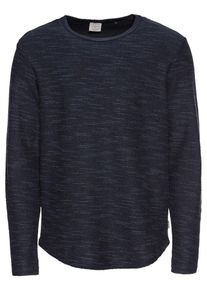 Jack & Jones JACK & JONES, Herren Pullover 'JORVISIGI SWEAT CREW NECK', Dunkelblau