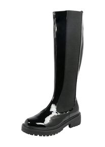 Lost Ink, Damen Chelsea Boots 'SUE UTILITY', Schwarz