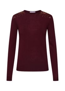 mint&berry Mint&berry, Damen Pullover 'I_076', Burgunder