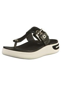Geox, Damen Pantoletten, Schwarz