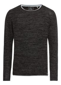 Key Largo, Herren Pullover 'MST ALABAMA round', Schwarz