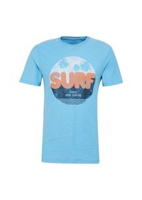 Jack & Jones JACK & JONES, Herren Shirt 'NEWPLEO', Hellblau / Mischfarben