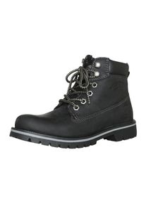 Dockers by Gerli, Damen Leder-Schn&uuml;rboot, Schwarz