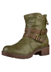 Mustang, Damen Stiefelette, Oliv