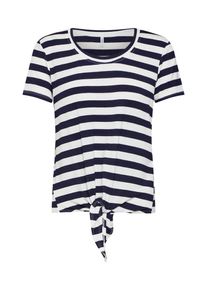 Only, Damen Shirt 'ARLI'shi, Nachtblau / Wei&szlig;
