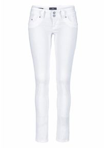 LTB, Damen Stretchige Skinny Jeans 'Molly', Wei&szlig;