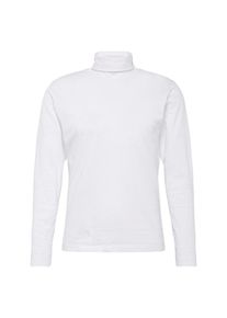 Calvin Klein Jeans, Herren Shirt 'CKJ NECK EMBROIDERY SLIM TN LS', Wei&szlig;