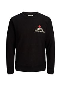 Jack & Jones JACK & JONES, Herren Sweatshirt, Rot / Schwarz / Wei&szlig;