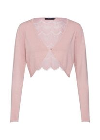 V&eacute;ro Moda VERO MODA, Damen Bolero 'VMLASSI GLORY LS LACEBACK BOLERO', Rosa