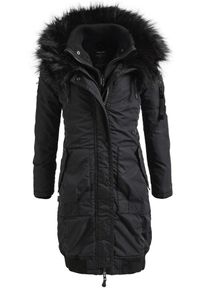 Khujo, Damen Mantel 'ANDA' WITH INNER JACKET, Schwarz