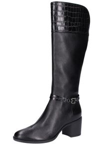 Geox, Damen Stiefel, Schwarz