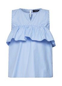 Sisters Point, Damen Bluse, Blau / Wei&szlig;