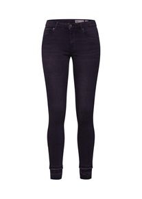 V&eacute;ro Moda VERO MODA, Damen Jeans 'VMTERESA MR SKINNY DOUBLE HEM JEA VI108', Black Denim