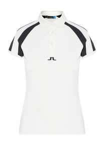 J. Lindeberg J.Lindeberg, Damen Poloshirt 'W Ilda TX torque', Wei&szlig;