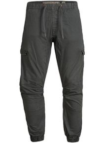 INDICODE JEANS, Herren Cargohosen ' Levi Cargo ', Anthrazit