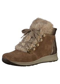 Ara, Damen Stiefelette, Hellbeige / Braun