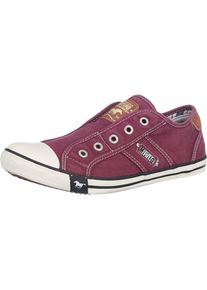 Mustang, Damen Sneaker im Slipper-Look, Weinrot