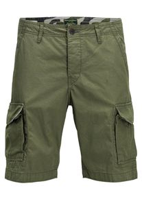 Jack & Jones JACK & JONES, Herren Cargoshorts PRESTON CARGO SH AKM 216, Gr&uuml;n