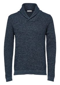 Selected Homme, Herren Strickpullover, Dunkelblau